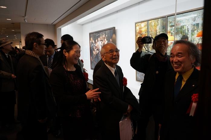 第七届“现代中国美术展亮相日本东京