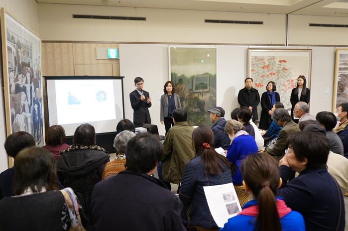 第七届“现代中国美术展亮相日本东京