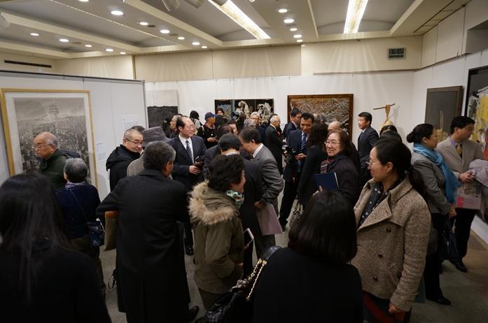第七届“现代中国美术展亮相日本东京