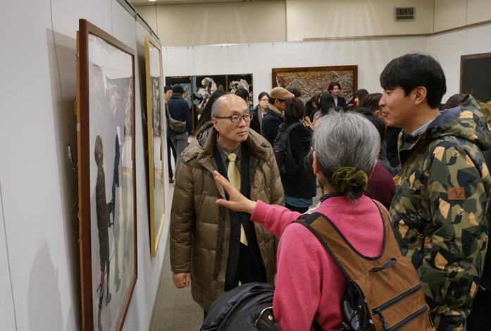 第七届“现代中国美术展亮相日本东京