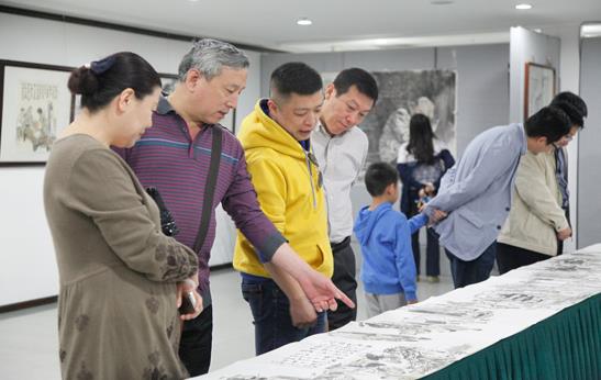 �������¡�����Ұ�滭��Ʒչ�ھ���Ļ