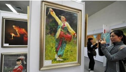 ��������������黭��Ʒ�ںӱ�ʡͼ���չ��