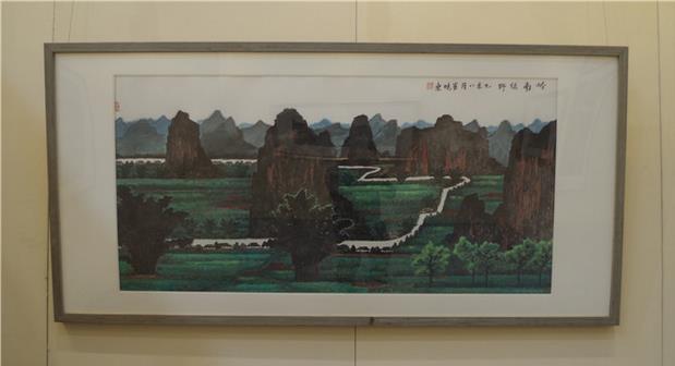 崔晓东山水画展亮相第六届(潍坊)中国画节
