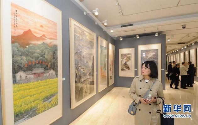 “海峡墨韵”闽籍艺术名家书画邀请展在京举行