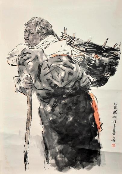 ������ Զ�� 137��92cm ֽ��ˮī