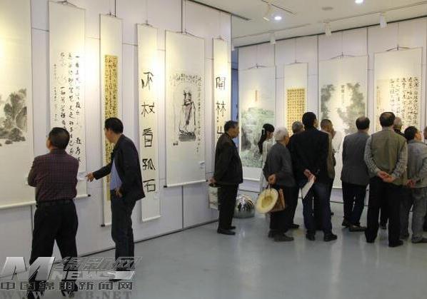 114幅佳作亮相涪江沱江流域书画展
