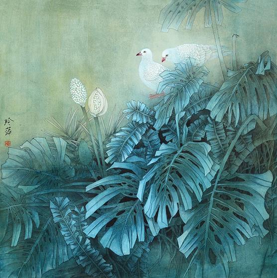 “自然意趣”与真性情 ——读钱玲萍工笔花鸟画之感想