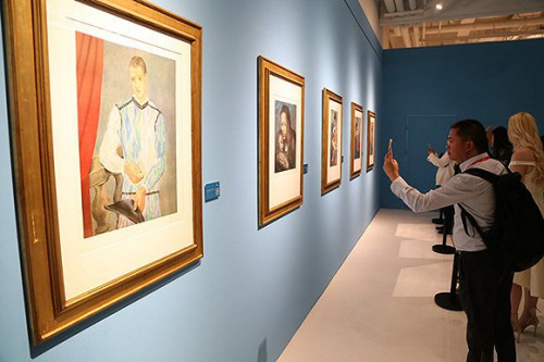 毕加索·走进中国 83幅原作亮相京城