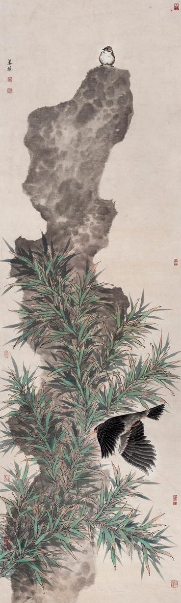 姜 维 无题 197×60cm