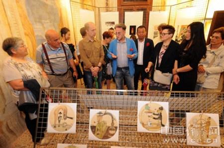“印迹国中”书画展意大利开幕