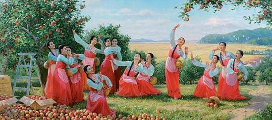 朝鲜美术作品展6月在四川省图书馆举行