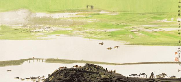 �������󡪡��˸���ɽˮ��չ��Ļ�ڼ�