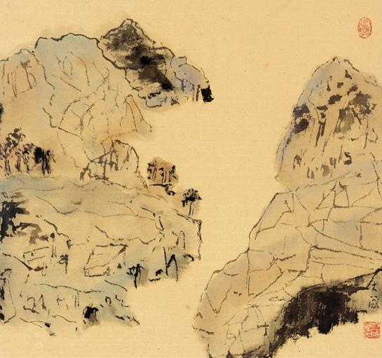 已入化境——邵大箴山水画展在京启幕