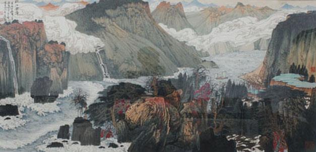 �ؼ�̩���н���20�����黭��Ʒչ������Ļ