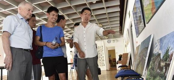 ��˿·˼·���й��黭չ�ڲ�����ɳ�ٰ�