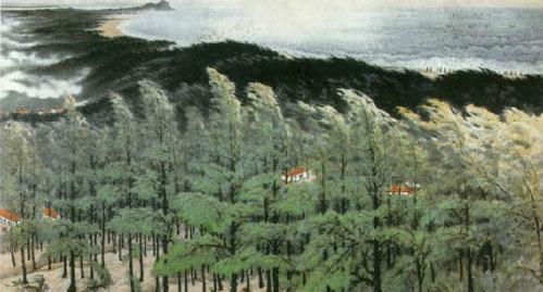 岭南画派代表人物关山月山水画欣赏