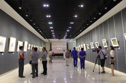 株洲美术馆(株洲画院)采风写生作品展启幕