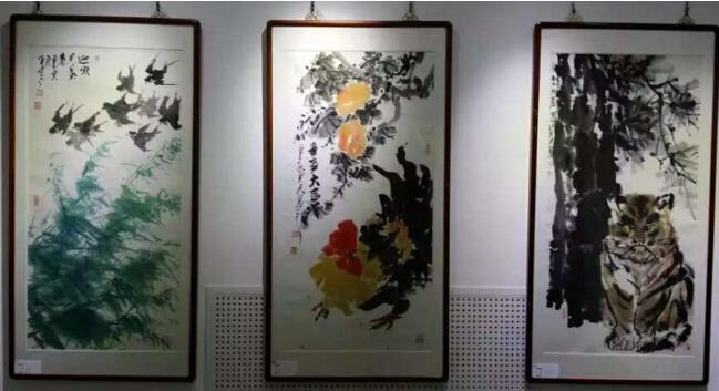 李贵君参加水墨丹青上海名家邀请展