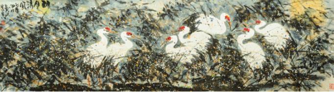 李贵君参加水墨丹青上海名家邀请展