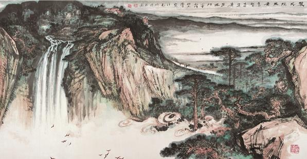 王本诚八十华诞作品回顾展亮相山东省美术馆