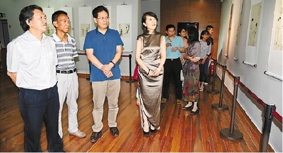 “文心蔚然——G20峰会文蔚书画展”在杭举行