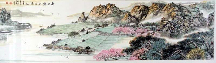 画家闫早杰国画作品