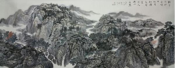 ��ɽˮ�黳������ɽˮ��չ�����཭���ϲ�