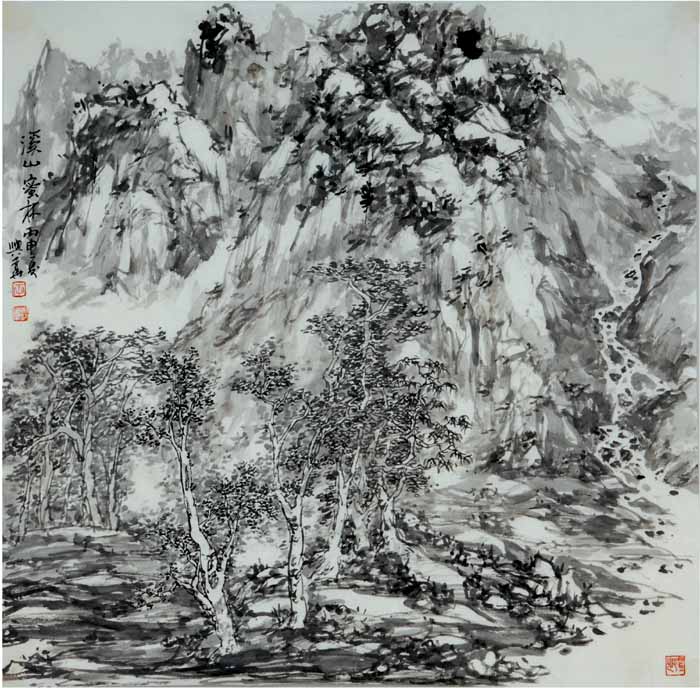 画家李兴华山水画作品欣赏8