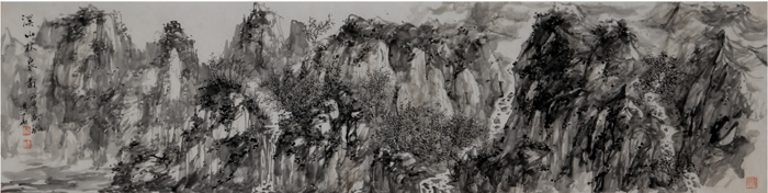 画家李兴华山水画作品欣赏13