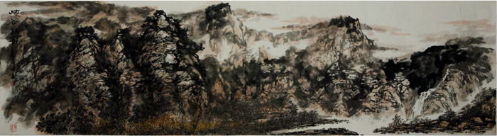 画家李兴华山水画作品欣赏14