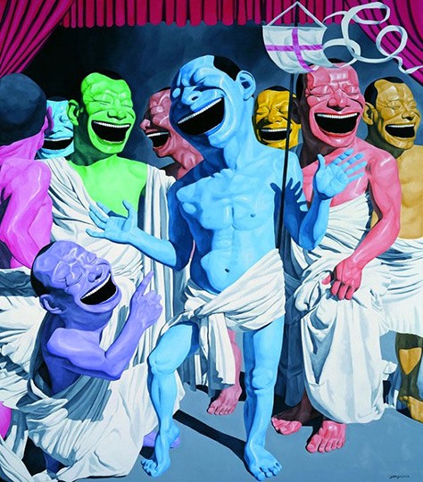 ������&���󡪡��滭��Ʒչ��������̩�ռ俪Ļ