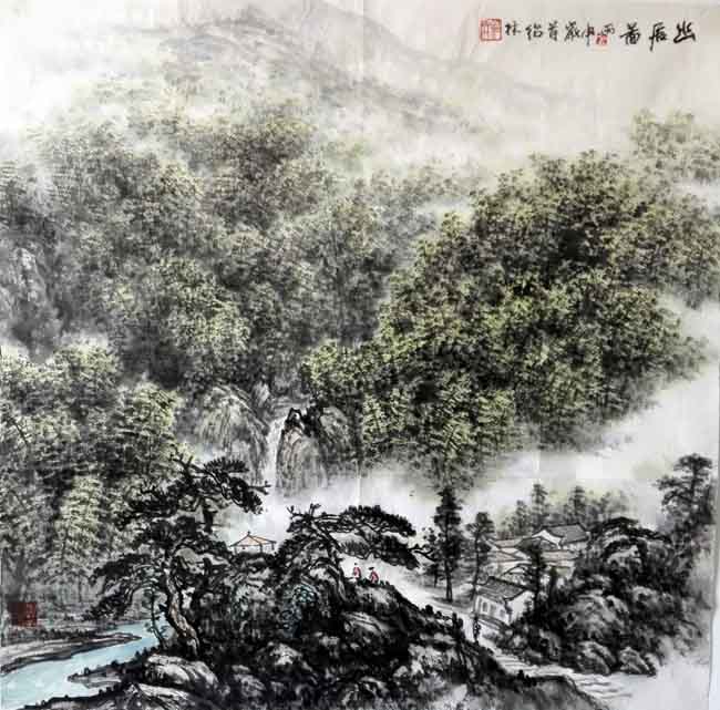 金绍林 幽居图
