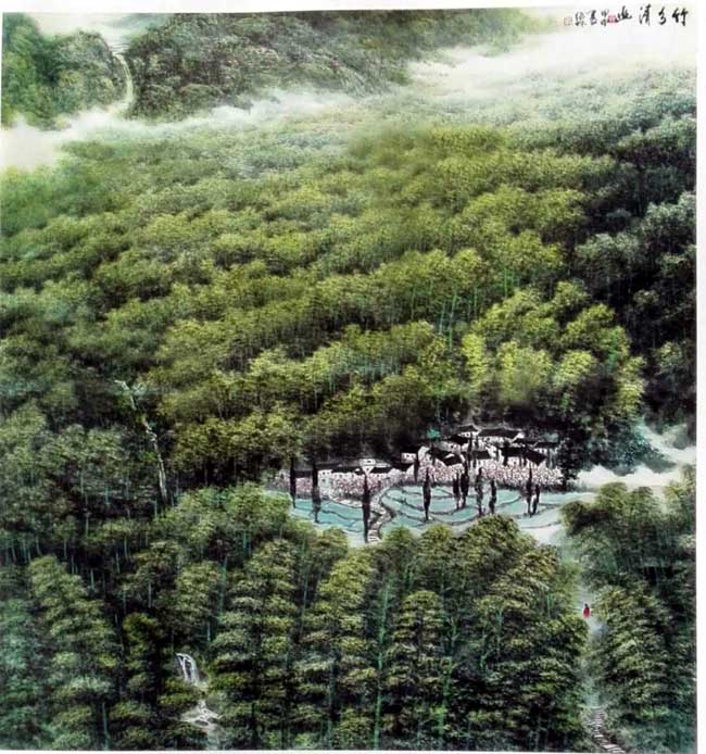 金绍林山水画作品欣赏