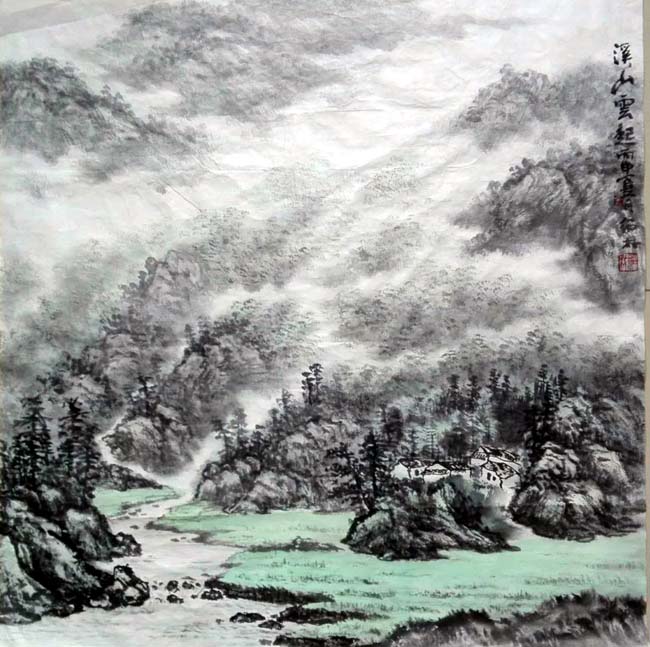 金绍林山水画作品欣赏3