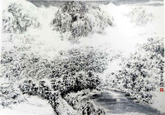金绍林山水画作品欣赏10