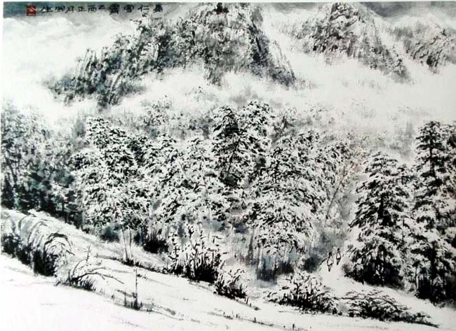 金绍林山水画作品欣赏8