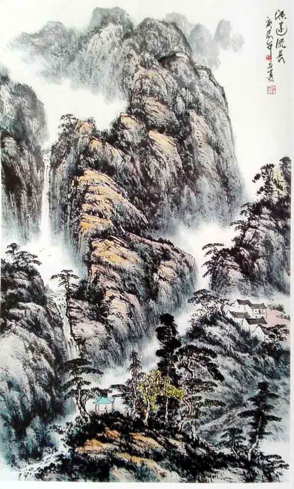 金绍林山水画作品欣赏14