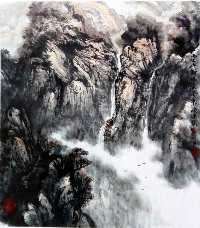 金绍林山水画作品欣赏15