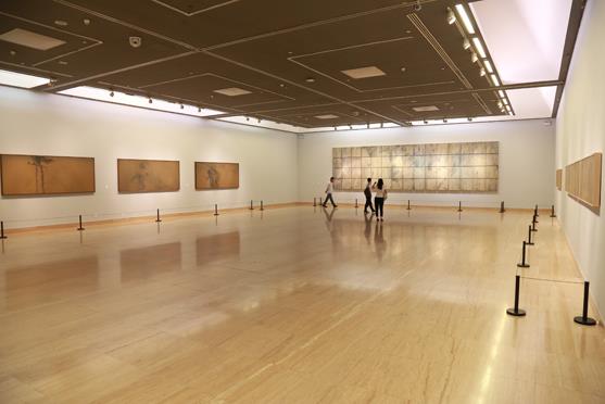 “新山水——彭斯绘画展”在中国美术馆展出