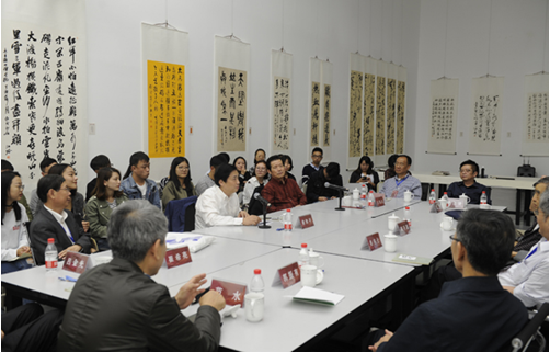 喜迎十九大 “春华秋实—教育书画展”在川大举行