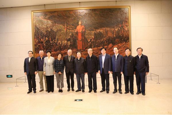 “最美中国人大型美术作品展”在国博隆重开幕