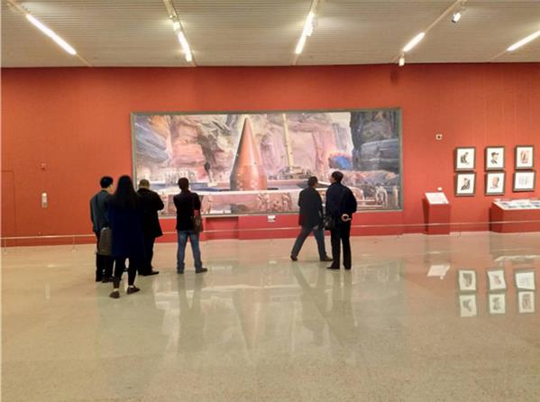 “最美中国人大型美术作品展”在国博隆重开幕