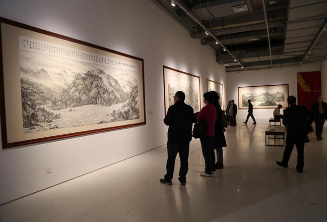 董希源红色之旅写生作品汇报展