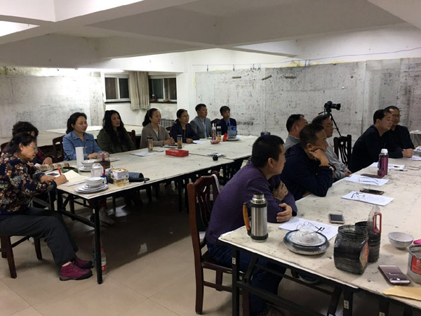 冰雪画学习班开学式