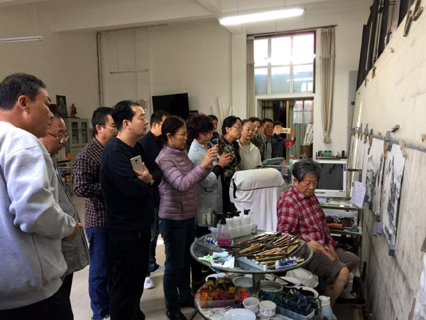于志学老师示范教学