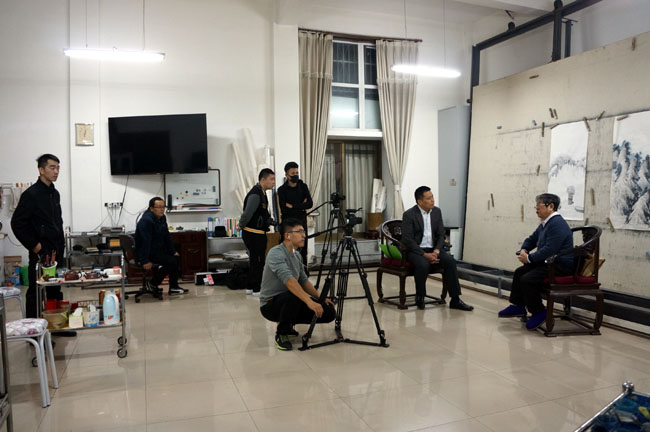 导师于志学接受人民日报民生周刊记者采访