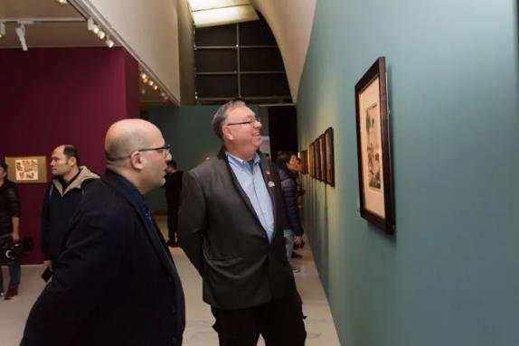 国际木口木刻版画作品及文献展开幕