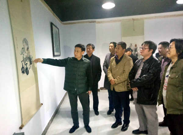 如是书院院藏名家书画展及艺术笔会在薛城举办