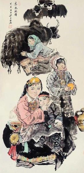 �׽��㽭�������黭����չ����Ļ