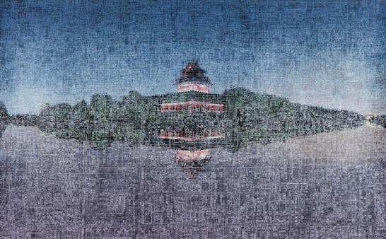 ������ �ʹ���¥ 154��94cm ˿���滭 2013��